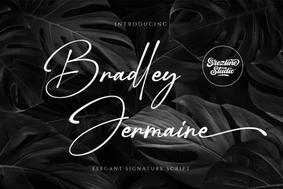 Bradley Jermaine Font: A Luxurious Script for Designers