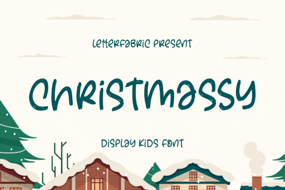 Christmassy Font: Whimsical Script for Engaging Editorial Design