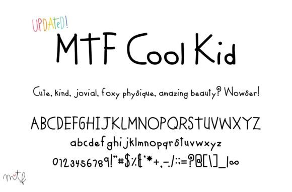 Cool Kid Font: The Handwritten Script That Makes Your Creations Shine