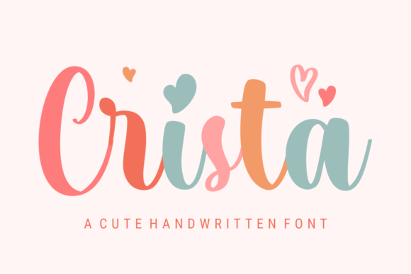 Crista: A Delicate Handwritten Font