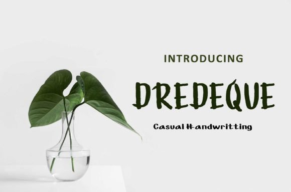 Dredeque Font Review: A Quirky Script for Creative Makers