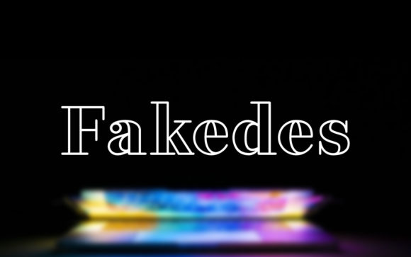 Fakedes Outline Font: A Flowing Typeface for Creative Branding
