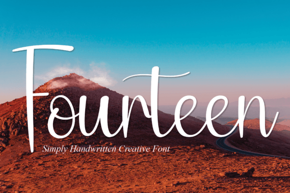 Fourteen Font for Elegant Branding and Creative Projects