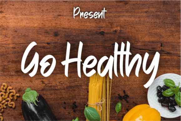 Go Healthy Font for Modern Web Design and Branding