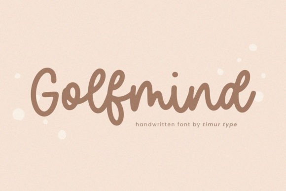 Golfmind Font for Campaigns That Stand Out