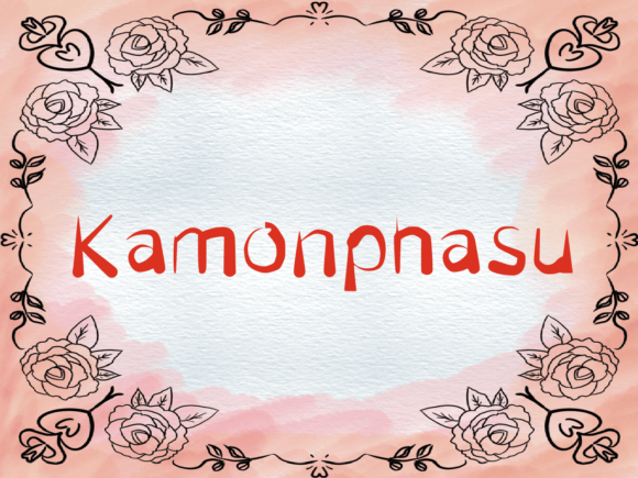 Kamonphasu Font Review for Creative Branding Projects