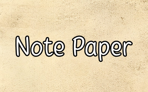 Note Paper Font: Elevate Your Brand with Handwritten Typography