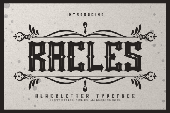 Rackles Font: Modern-Vintage Typography for Memorable Branding