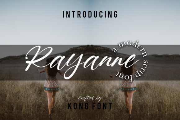 Rayanne Font: A Handwritten Typeface for Crafters and Creators