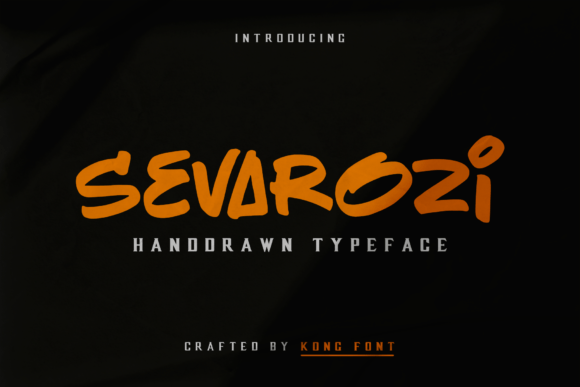 Sevarozi: A Bold Handwritten Font for Editorial Design