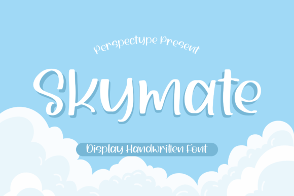 Skymate: A Friendly Script Handwritten Font for Creative Projects