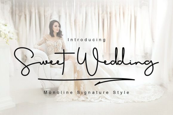Sweet Wedding Font for Elegant Design