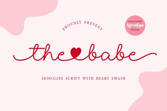 The Babe — A Handwritten Font That Captures Heartfelt Branding