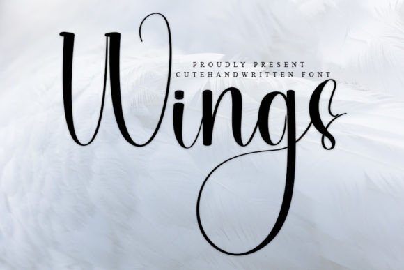 Wings Font: A Timeless Script for Creative Makers